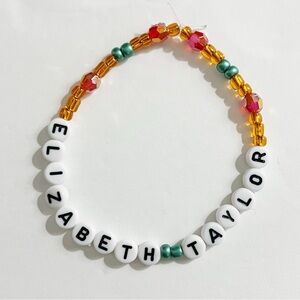 Taylor Swift Friendship Bracelet Elizabeth Taylor